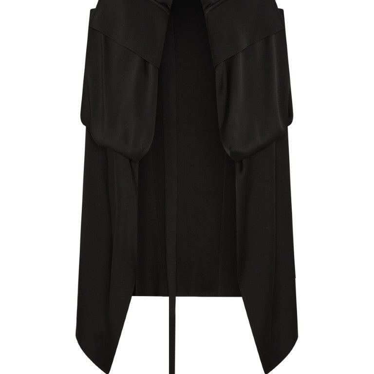 Debora Fluid Cargo Apron Skirt