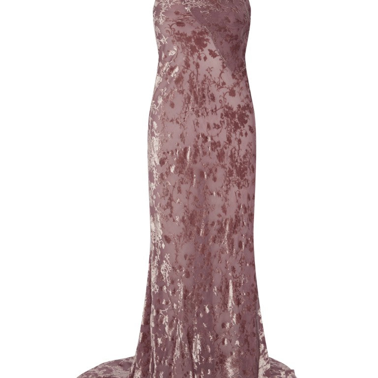 Aaricia Long Bias Slip Dress