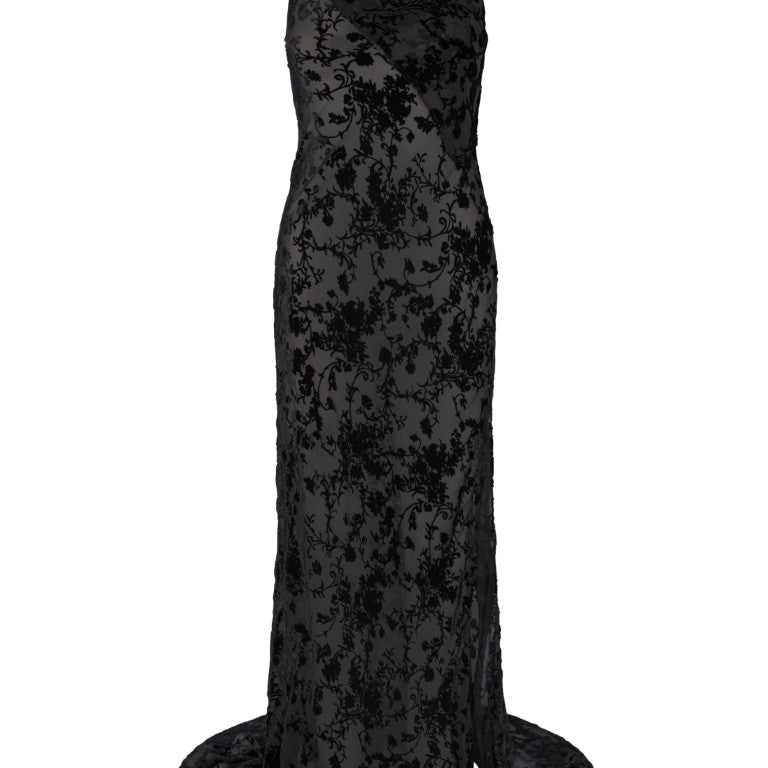 Aaricia Long Bias Slip Dress