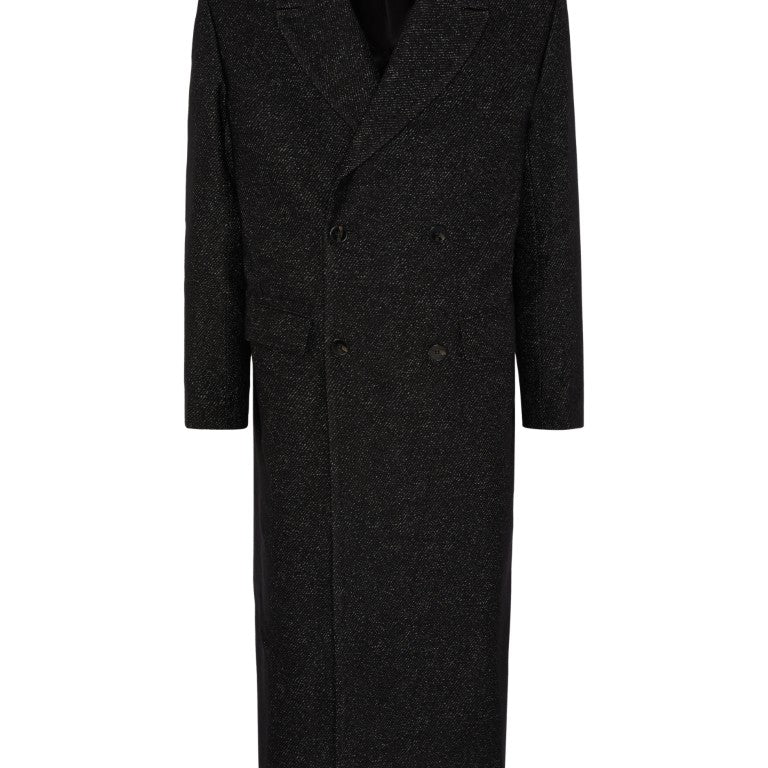 Double Breasted Coat with Buttons