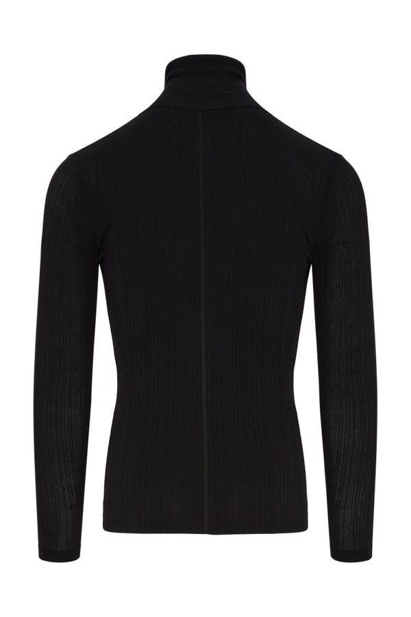 Roll-Neck Jumper with Signature Opening