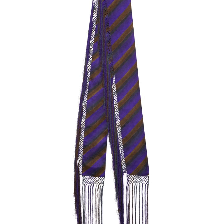 Fani Bis Embroidered Wool Scarf