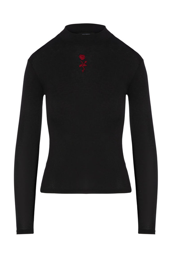 Gabriela Mock Neck Longsleeve Top