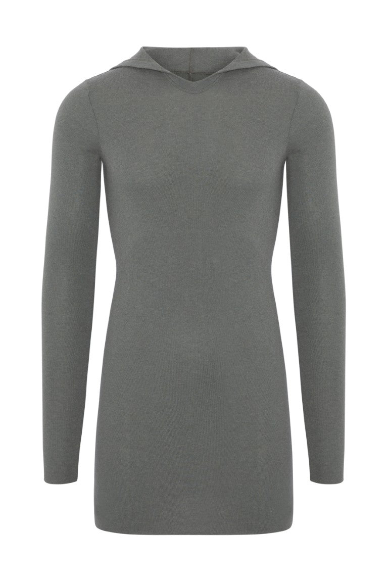 Hooded Rib Longsleeve Tee