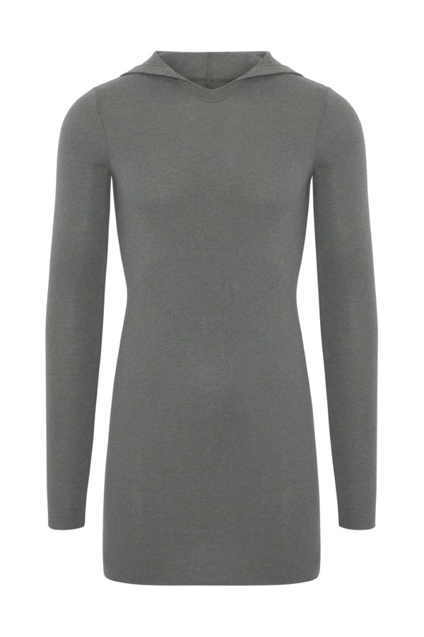 Hooded Rib Longsleeve Tee
