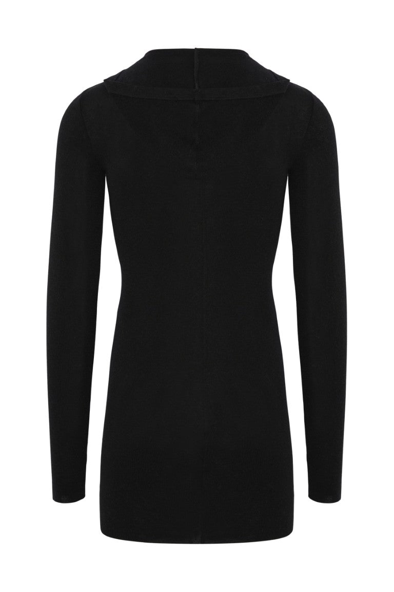 Hooded Rib Longsleeve Tee
