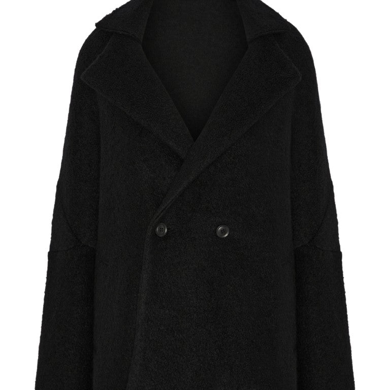 Sheep Pile Double Front Short Coat