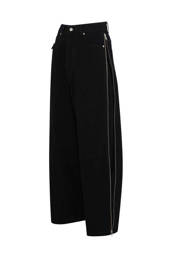 Side Zip Jeans