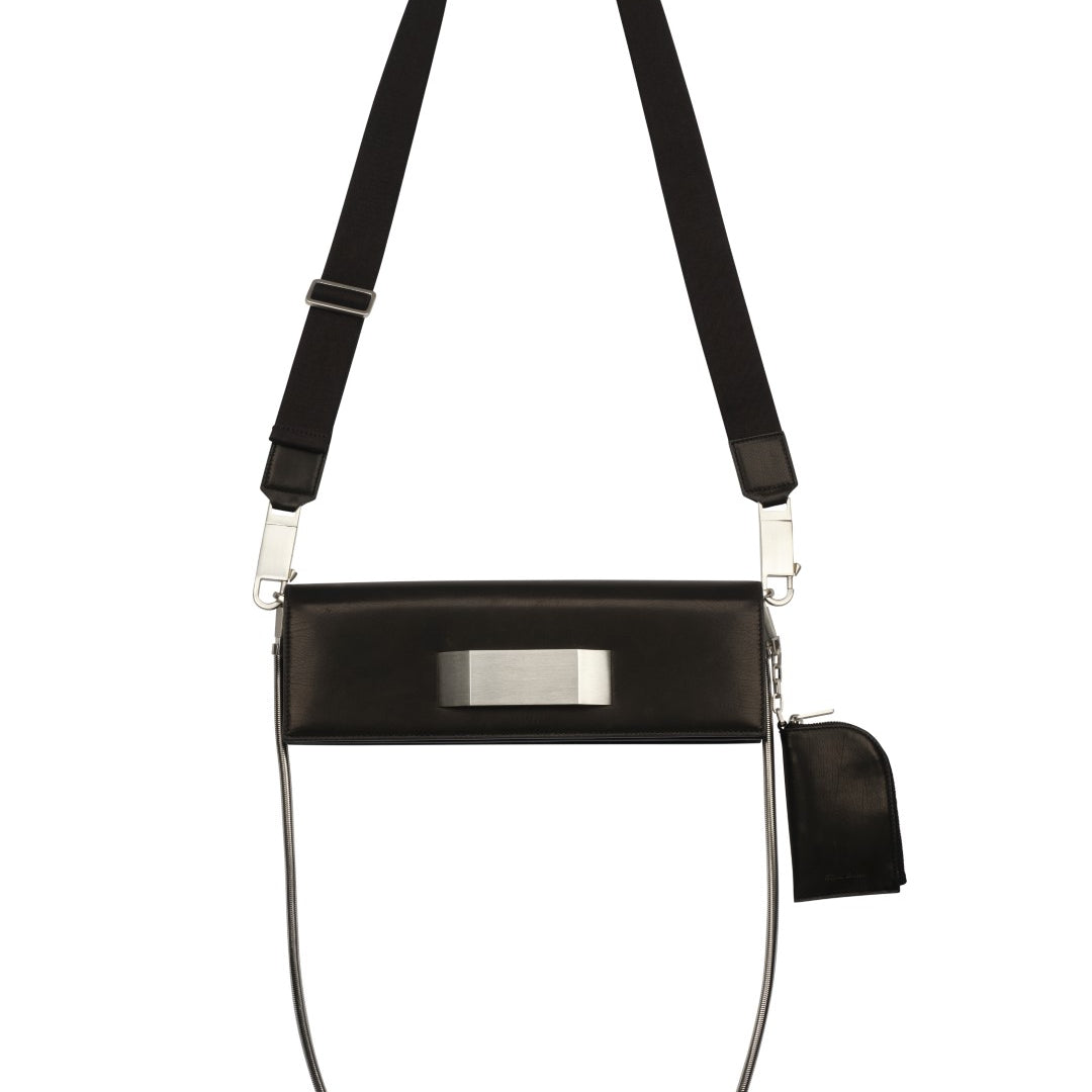 Griffin Baguetter Leather Clutch