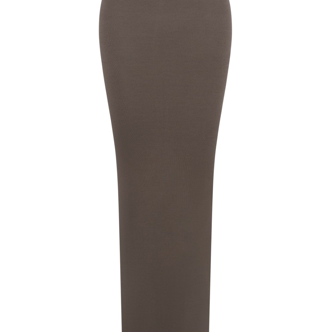 Gonna In Maglia Pillar Skirt M Dust