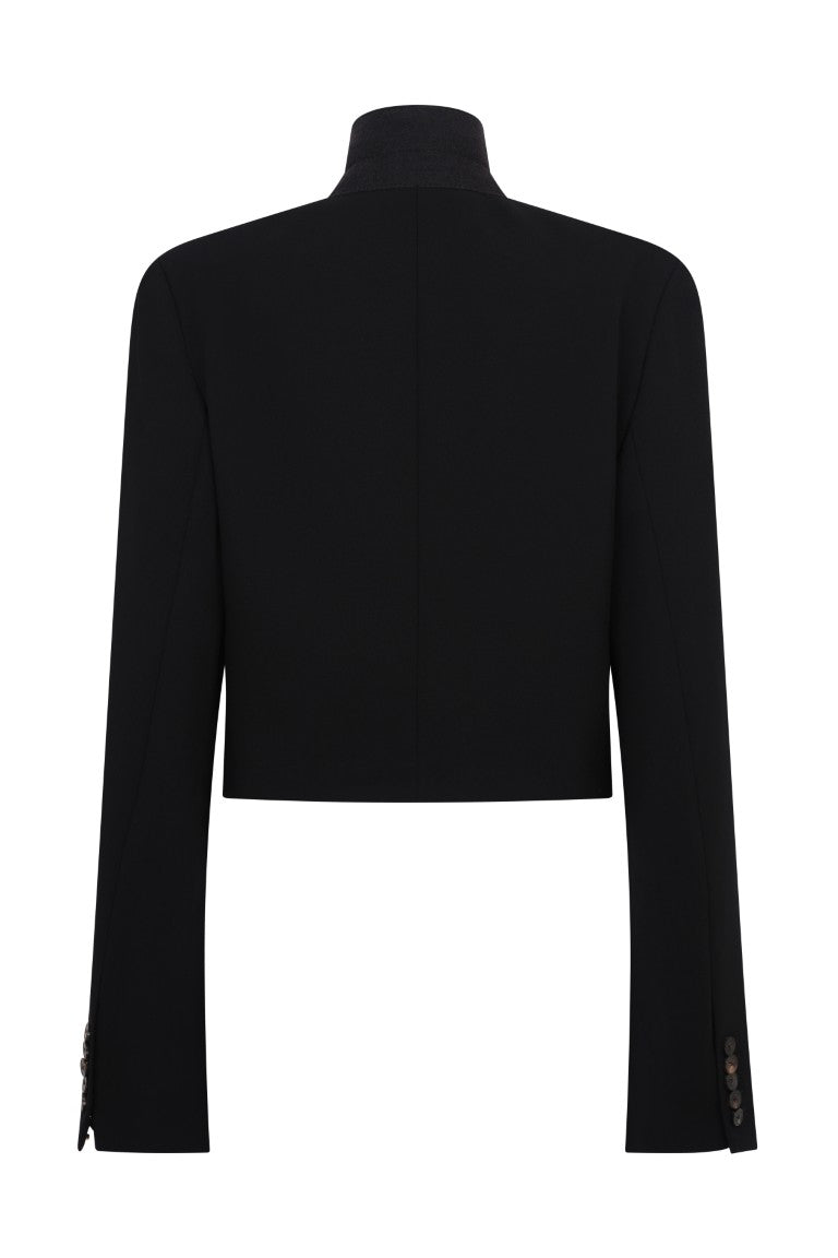 Baftan Short Wool Blazer