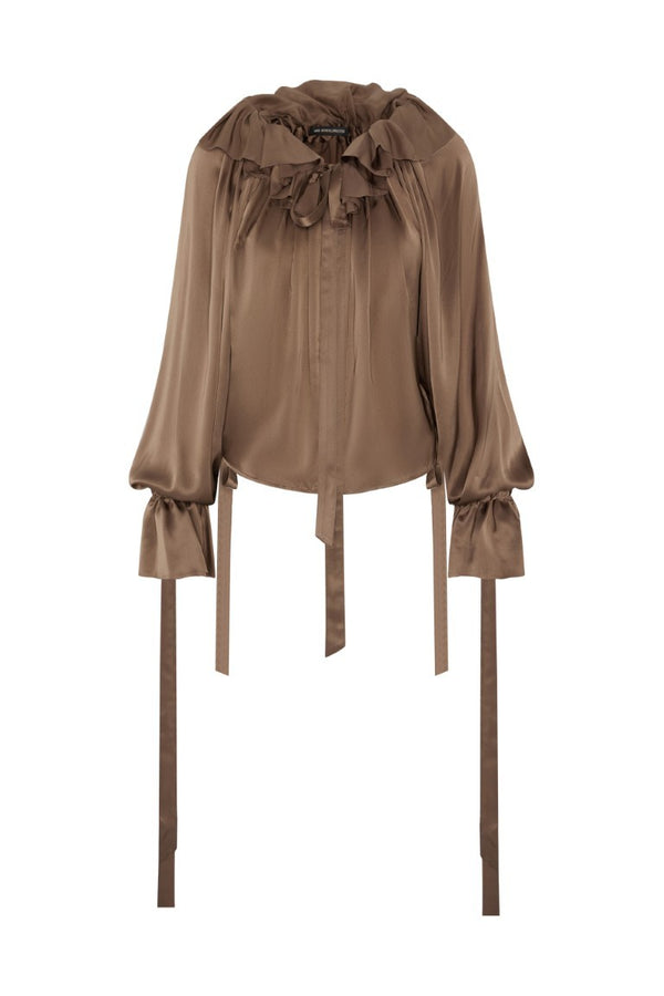 Stee Ruffled Top Drawstrings