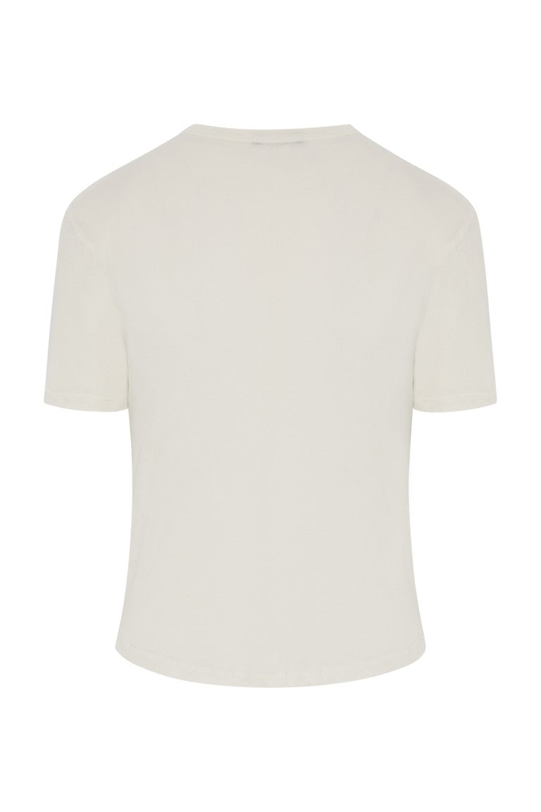 Shirt with "Bikers Kiss" Print