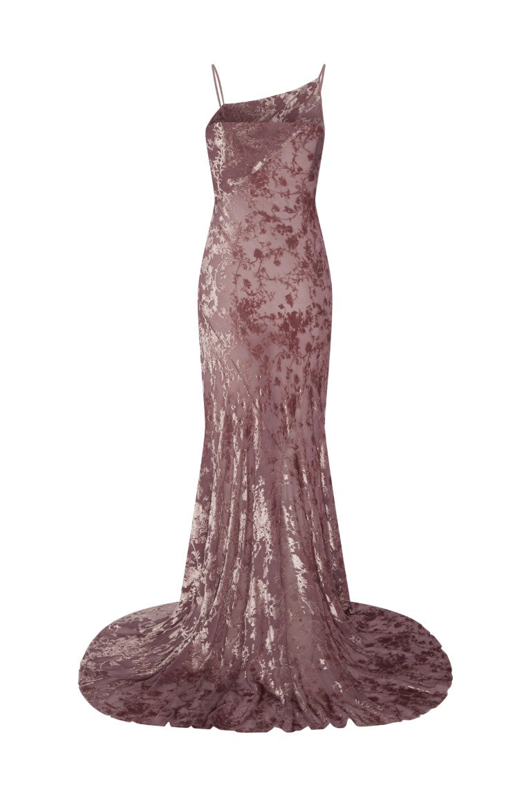 Aaricia Long Bias Slip Dress