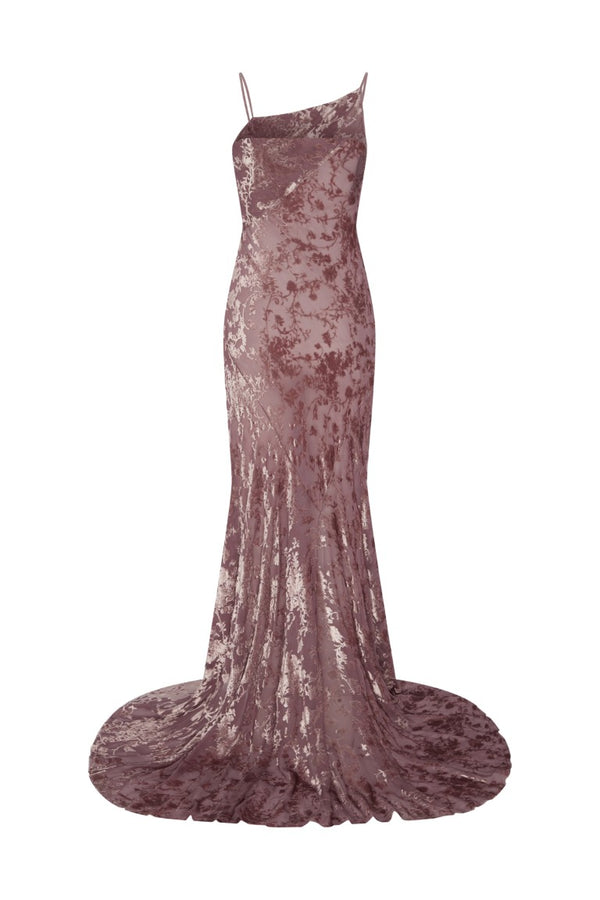Aaricia Long Bias Slip Dress
