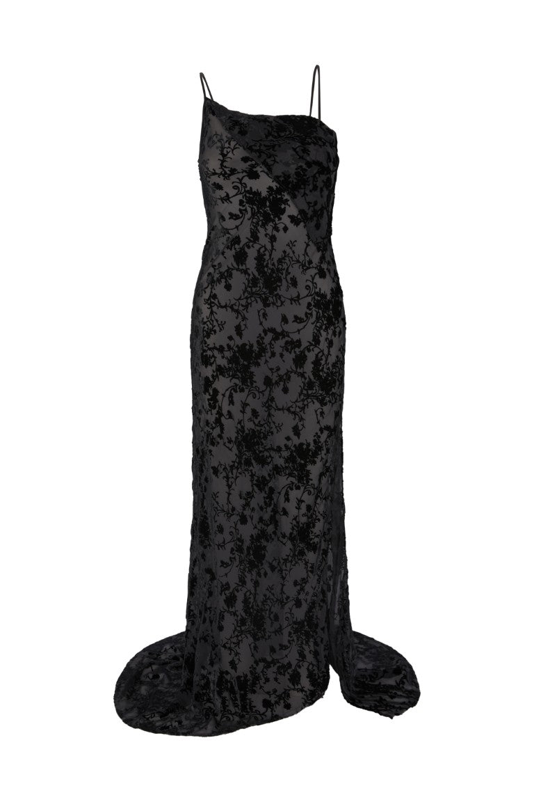 Aaricia Long Bias Slip Dress