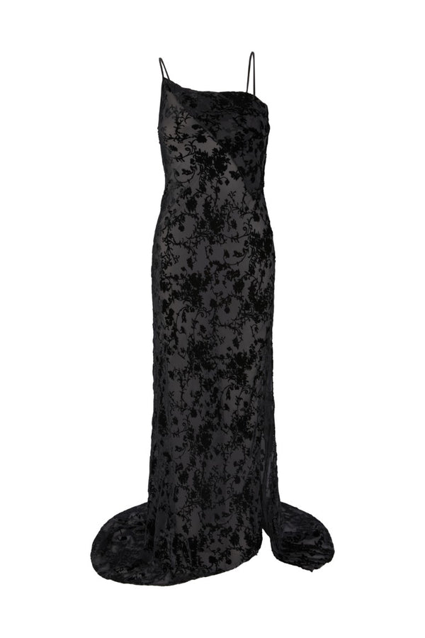 Aaricia Long Bias Slip Dress