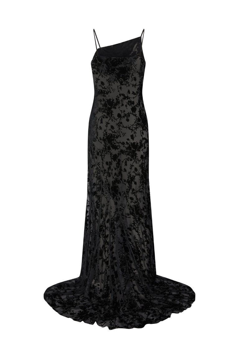 Aaricia Long Bias Slip Dress