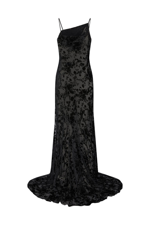 Aaricia Long Bias Slip Dress