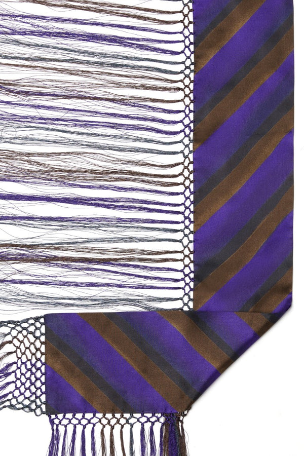 Fani Bis Embroidered Wool Scarf