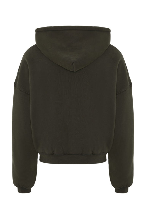 Washed Out Zip Up Hoodie