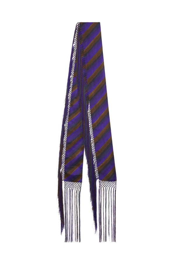 Fani Bis Embroidered Wool Scarf