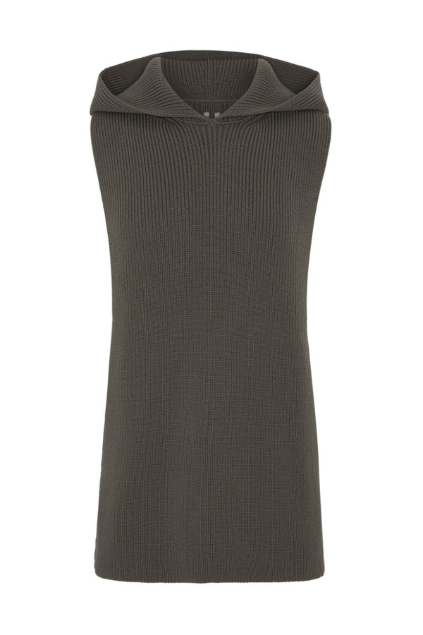 Top In Maglia Runway Hooded Tank