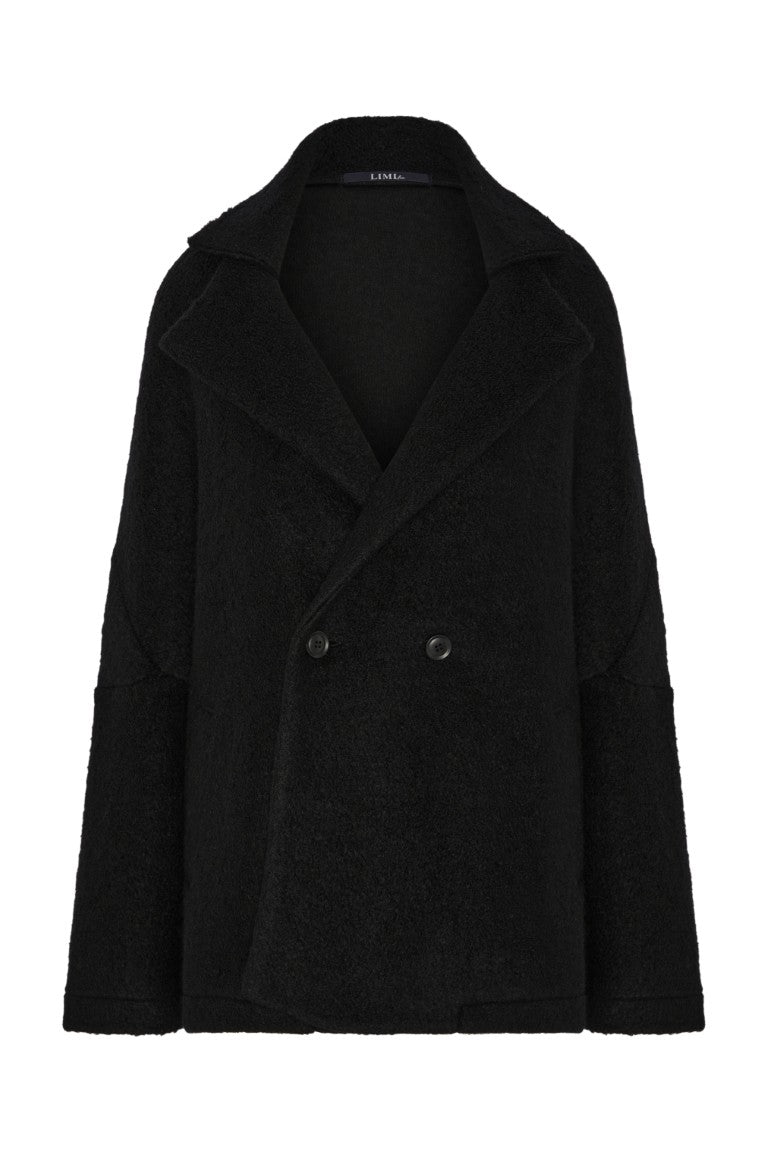 LIMI feu リミ フゥ SHEEP PILE SINGLE JACKET SHEEP PILE SINGLE JACKET(S Charcoal): LIMI feu｜THE SHOP YOHJI