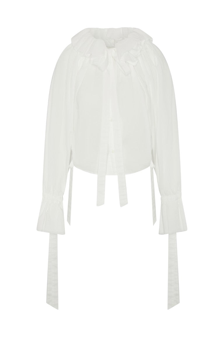 Stee Ruffled Top Drawstrings