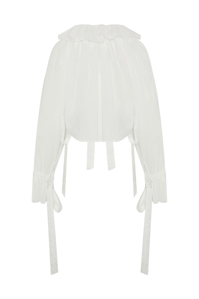Stee Ruffled Top Drawstrings