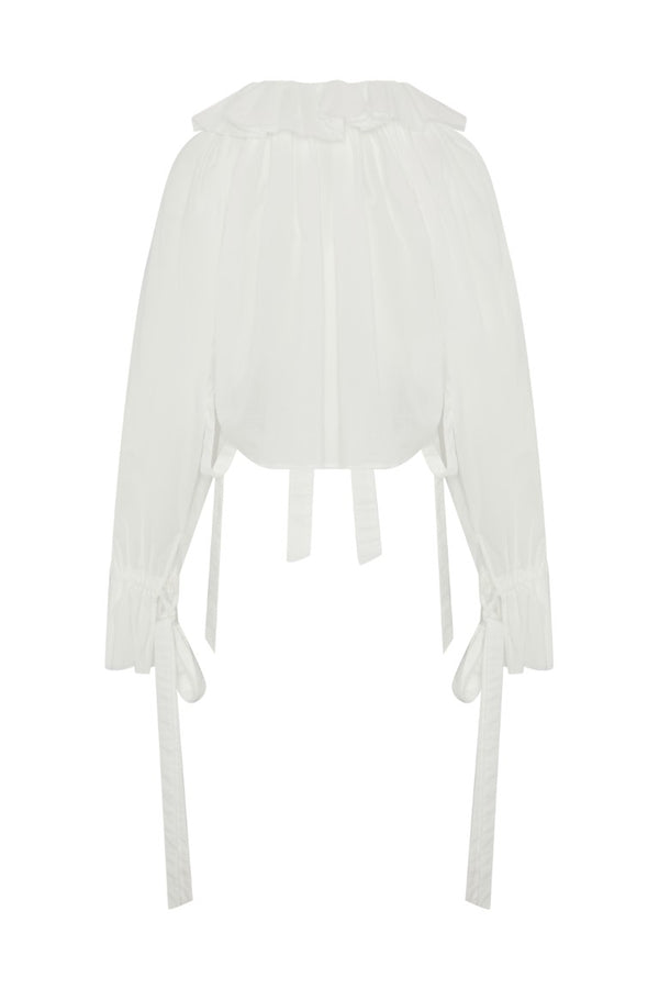 Stee Ruffled Top Drawstrings