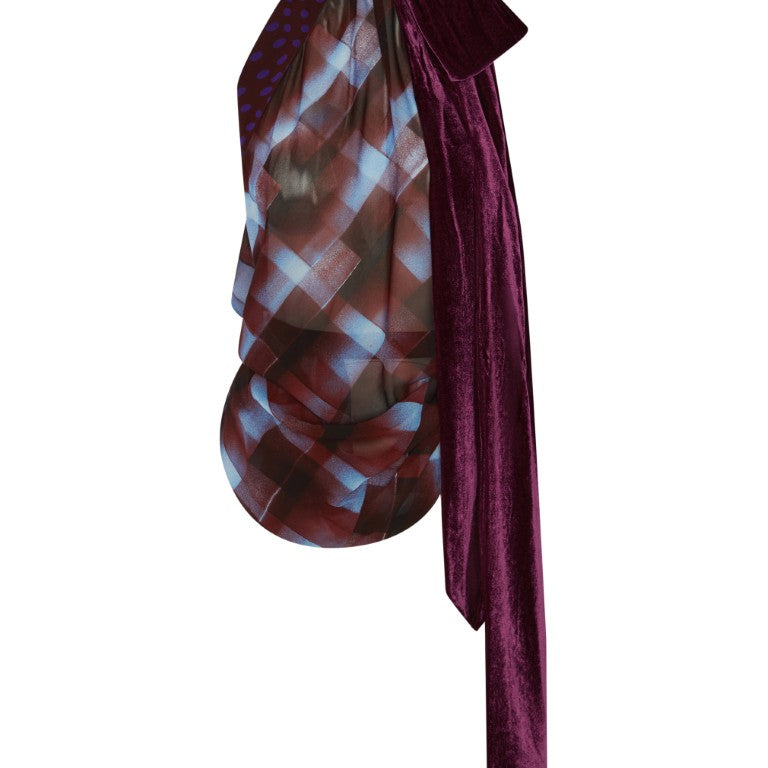 Cevira Wool Halter Neck Top