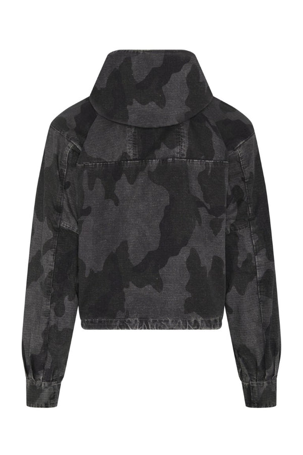 Cropped Parka Hoodie
