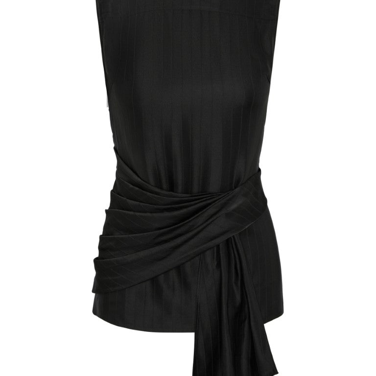 Fonda Draped Asymmetric Top