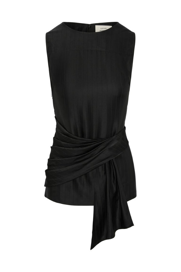 Fonda Draped Asymmetric Top