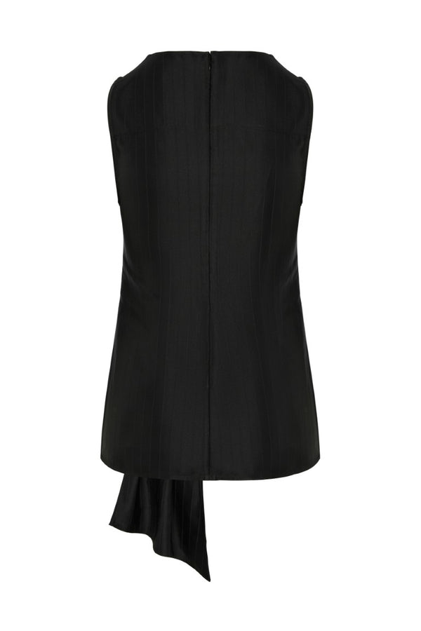 Fonda Draped Asymmetric Top