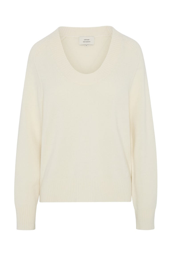 Baji Dropped U-Neck Sweater