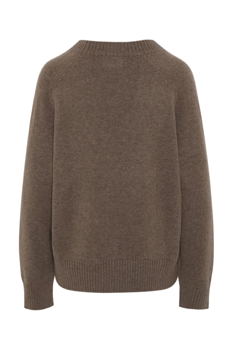 Baji Dropped U-Neck Sweater