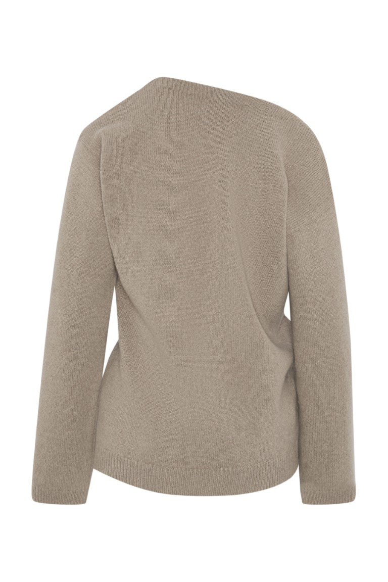 Off-Shoulder Wrap Cardigan