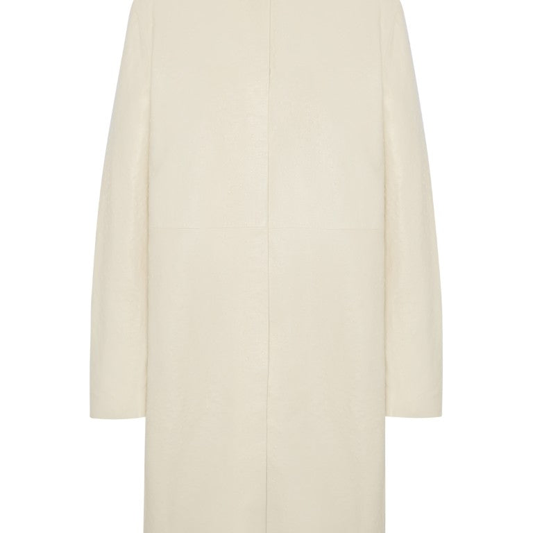 Yari Straight Leather Coat