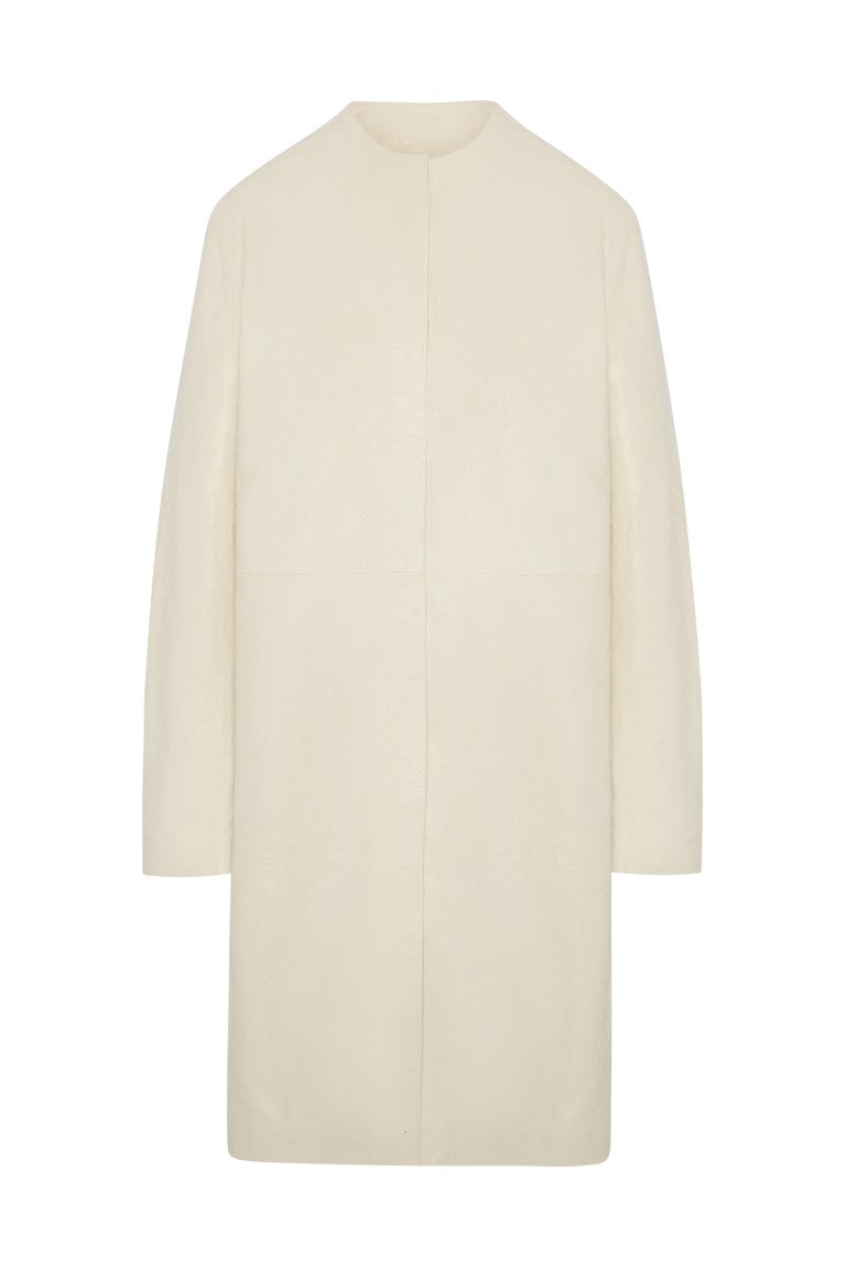 Yari Straight Leather Coat