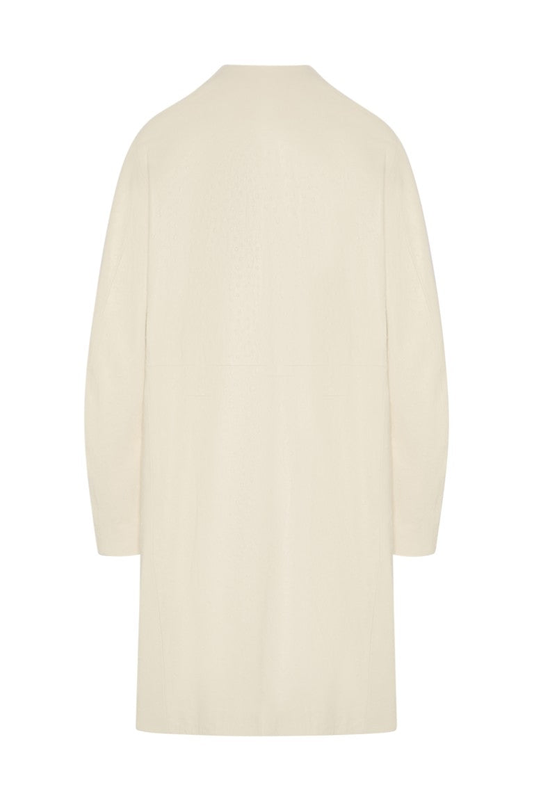 Yari Straight Leather Coat