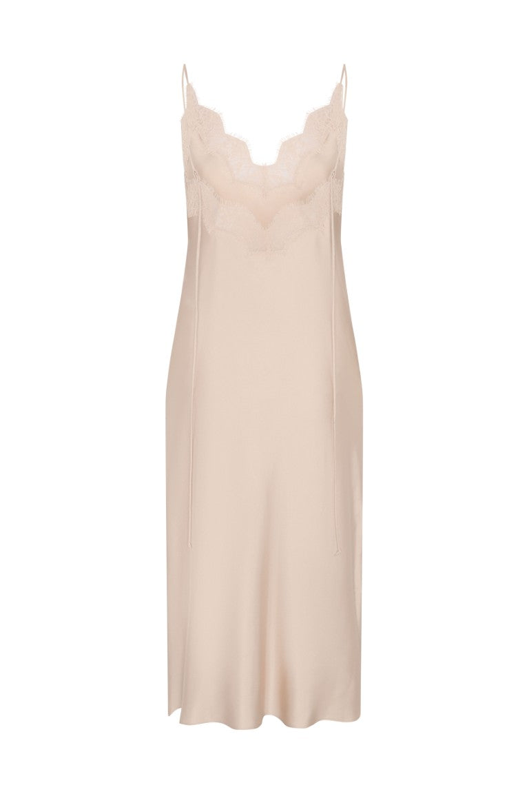 Silk Lace Camisole Dress