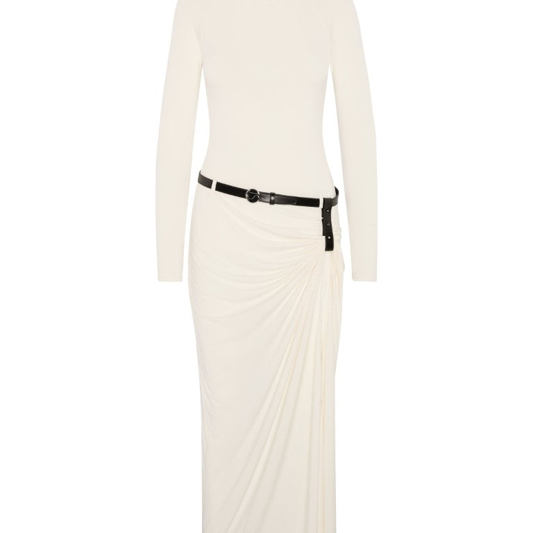 Long Sleeve Suspended Dress