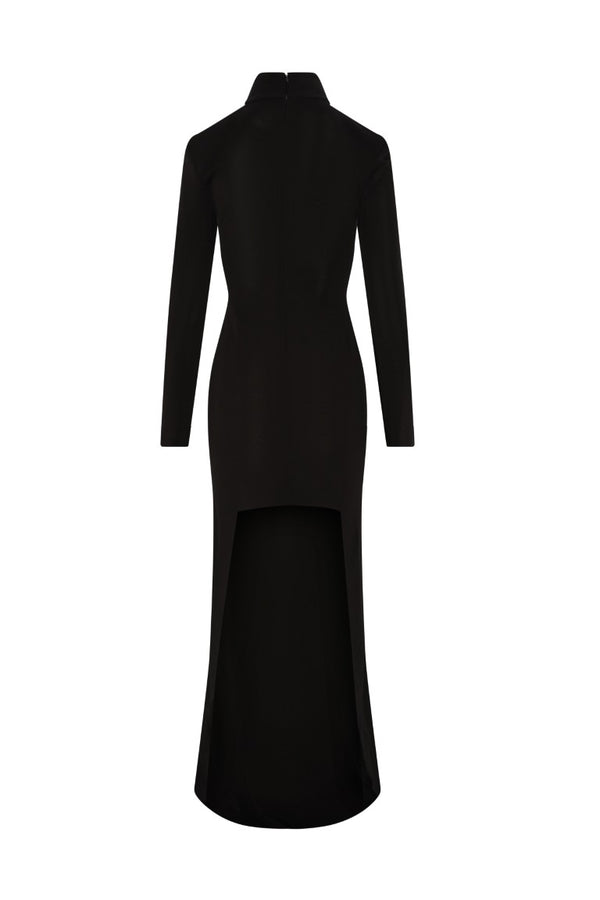Long Jersey Dress with Cups