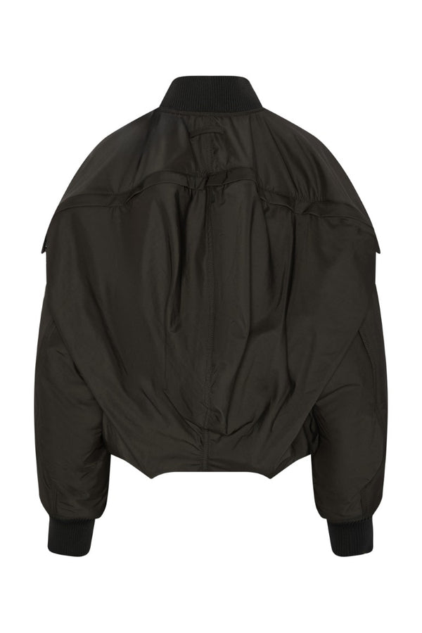 Bomber with Hidden Hood Detail