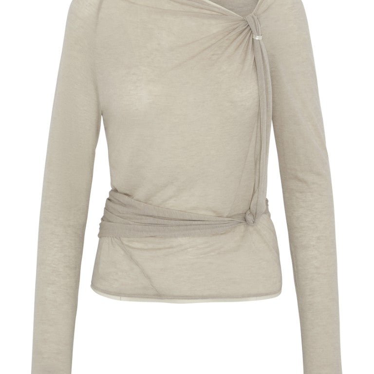 Hooded Knot L/S Tee