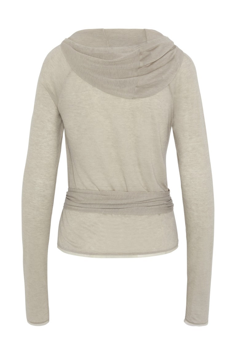 Hooded Knot L/S Tee