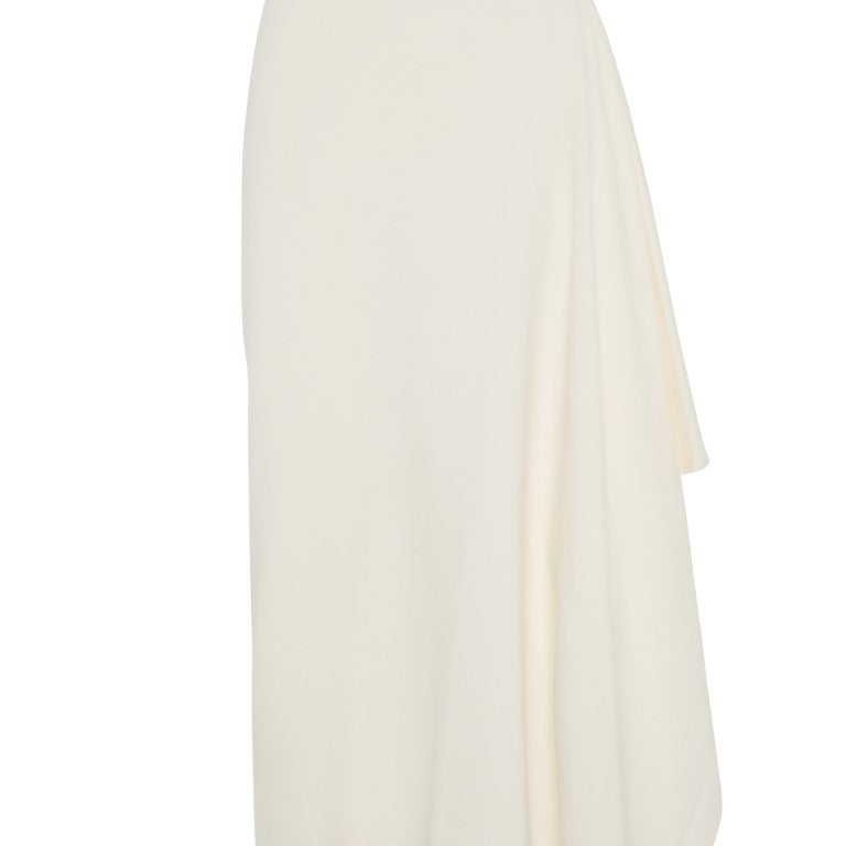 Zero Waste Draped Long Skirt