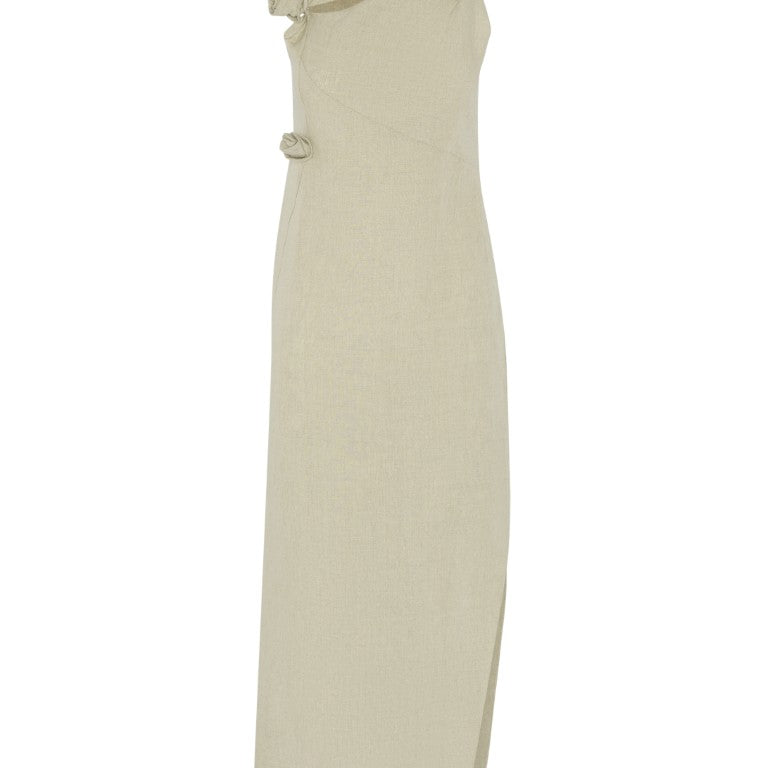 Linen Flower Gown